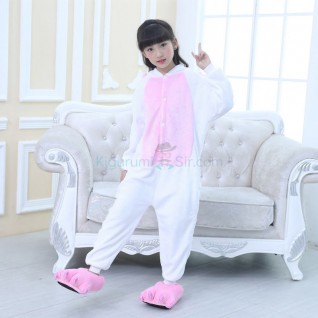 Kids Pink Animal Onesies Pajamas Kids Pink Animal Onesies Pajamas