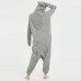 Grey Seal Pajamas Polyester Onesie Adult Cartoon Animal One Piece Kigurumi