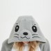 Grey Seal Pajamas Polyester Onesie Adult Cartoon Animal One Piece Kigurumi