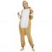 Sloth Onesie Cute Animal Brown Kigurumi Couple Pajamas