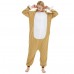 Sloth Onesie Cute Animal Brown Kigurumi Couple Pajamas