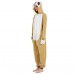 Sloth Onesie Cute Animal Brown Kigurumi Couple Pajamas