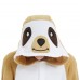 Sloth Onesie Cute Animal Brown Kigurumi Couple Pajamas