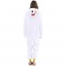 White Roosters Onesie Kigurumi Animal Cartoon One Piece Pajamas Adult Fleece Couple Home Clothes
