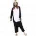 Blue and Black Penguin Kigurumi One Piece Pajamas Cartoon Animal Onesie Adult Party Costumes