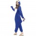 Blue and Black Penguin Kigurumi One Piece Pajamas Cartoon Animal Onesie Adult Party Costumes