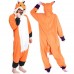 Fox Pajamas Couple Matching Family Onesie Kigurumi Casual Loungewear