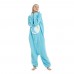 Autumn and Winter Kigurumi Cartoon Moon Bear One-Piece Pajamas Couple Anime Homewear