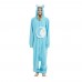 Autumn and Winter Kigurumi Cartoon Moon Bear One-Piece Pajamas Couple Anime Homewear