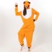 Adult Autumn and Winter Halloween Deer Onesie Christmas Cartoon Pajamas Couple Kigurumi