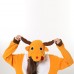 Adult Autumn and Winter Halloween Deer Onesie Christmas Cartoon Pajamas Couple Kigurumi