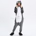 Timber Wolf Kigurumi Animal Onesie Pajama Costumes for Adult