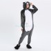 Timber Wolf Kigurumi Animal Onesie Pajama Costumes for Adult