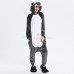 Timber Wolf Kigurumi Animal Onesie Pajama Costumes for Adult