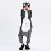 Timber Wolf Kigurumi Animal Onesie Pajama Costumes for Adult