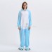 Blue Cat Kigurumi Animal Onesie Pajama Costumes for Adult