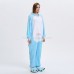 Blue Cat Kigurumi Animal Onesie Pajama Costumes for Adult