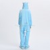 Blue Cat Kigurumi Animal Onesie Pajama Costumes for Adult