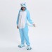 Blue Cat Kigurumi Animal Onesie Pajama Costumes for Adult