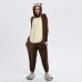 Chipmunk Kigurumi Animal Onesie Pajama Costumes for Adult