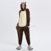 Chipmunk Kigurumi Animal Onesie Pajama Costumes for Adult