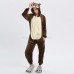 Chipmunk Kigurumi Animal Onesie Pajama Costumes for Adult