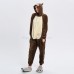 Chipmunk Kigurumi Animal Onesie Pajama Costumes for Adult