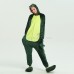 Green Dinosaur Kigurumi Animal Onesie Pajama Costumes for Adult