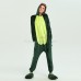 Green Dinosaur Kigurumi Animal Onesie Pajama Costumes for Adult