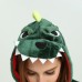 Green Dinosaur Kigurumi Animal Onesie Pajama Costumes for Adult