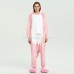 Pink Dinosaur Kigurumi Animal Onesie Pajama Costumes for Adult