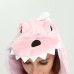 Pink Dinosaur Kigurumi Animal Onesie Pajama Costumes for Adult