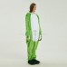 Green Snake Kigurumi Animal Onesie Pajama Costumes for Adult