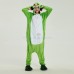 Green Snake Kigurumi Animal Onesie Pajama Costumes for Adult