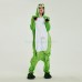 Green Snake Kigurumi Animal Onesie Pajama Costumes for Adult