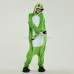 Green Snake Kigurumi Animal Onesie Pajama Costumes for Adult