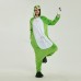 Green Snake Kigurumi Animal Onesie Pajama Costumes for Adult