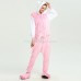 Pink Hello Kitty Kigurumi Animal Onesies Pajamas Costumes for Adult