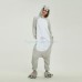 Grey Hippo Kigurumi Animal Onesie Pajama Costumes for Adult