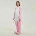 Pink Hippo Kigurumi Animal Onesie Pajama Costumes for Adult