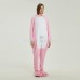 Pink Hippo Kigurumi Animal Onesie Pajama Costumes for Adult