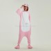 Pink Hippo Kigurumi Animal Onesie Pajama Costumes for Adult