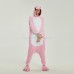 Pink Hippo Kigurumi Animal Onesie Pajama Costumes for Adult