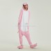 Pink Hippo Kigurumi Animal Onesie Pajama Costumes for Adult