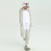 Grey Koala Kigurumi Animal Onesie Pajama Costumes for Adult