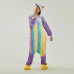 Colorful Kung Fu Panda Kigurumi Animal Onesie Pajama Costumes for Adult