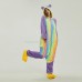 Colorful Kung Fu Panda Kigurumi Animal Onesie Pajama Costumes for Adult