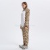 Leopard Bear Kigurumi Animal Onesie Pajama Costumes for Adult