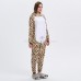 Leopard Bear Kigurumi Animal Onesie Pajama Costumes for Adult