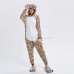 Leopard Bear Kigurumi Animal Onesie Pajama Costumes for Adult